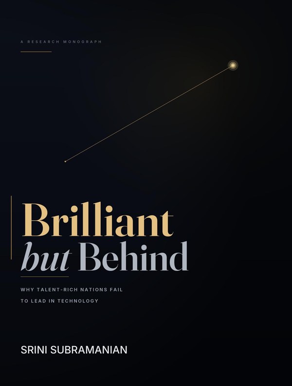 Cover of Brilliant but Behind by Srini Subramanian